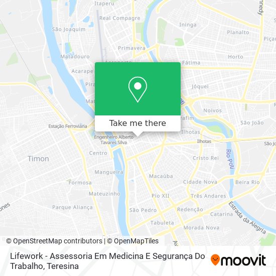 Lifework - Assessoria Em Medicina E Segurança Do Trabalho map