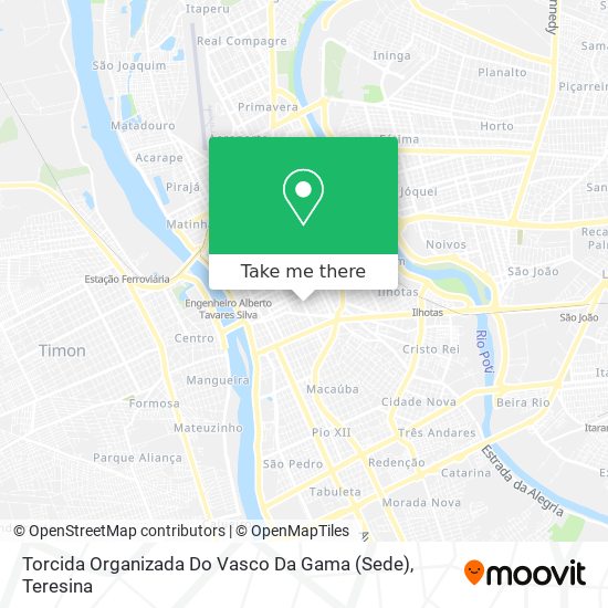 Torcida Organizada Do Vasco Da Gama (Sede) map