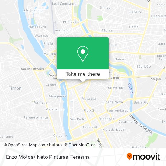 Enzo Motos/ Neto Pinturas map