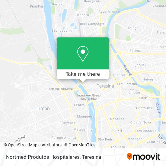 Nortmed Produtos Hospitalares map