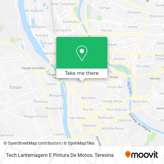 Tech Lanternagem E Pintura De Motos map