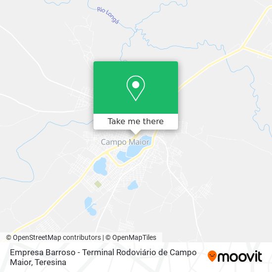 Empresa Barroso - Terminal Rodoviário de Campo Maior map