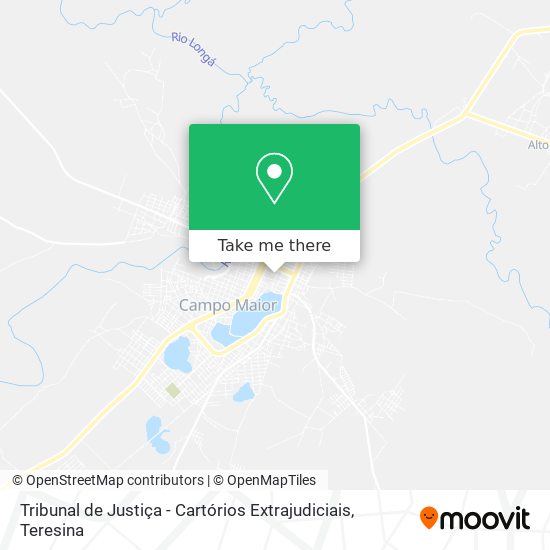 Tribunal de Justiça - Cartórios Extrajudiciais map