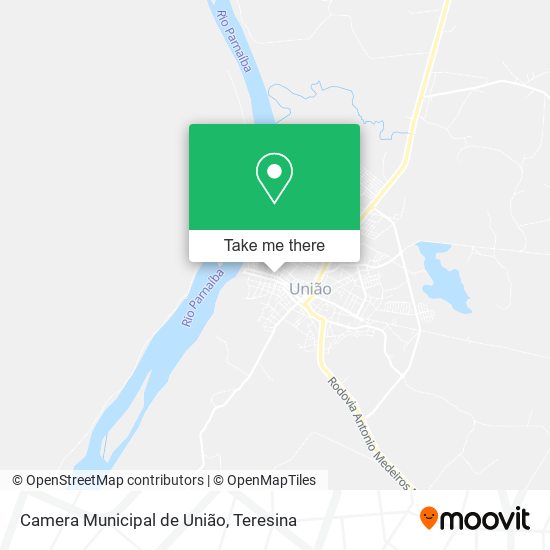 Camera Municipal de União map