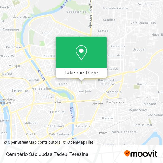 Cemitério São Judas Tadeu map