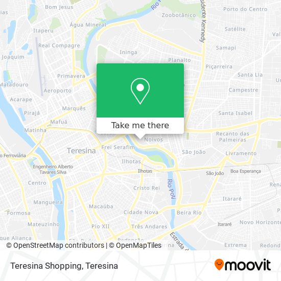 Mapa Teresina Shopping