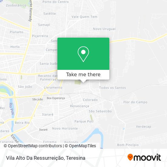 Vila Alto Da Ressurreição map