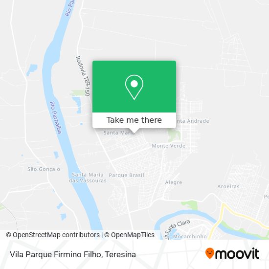 Vila Parque Firmino Filho map
