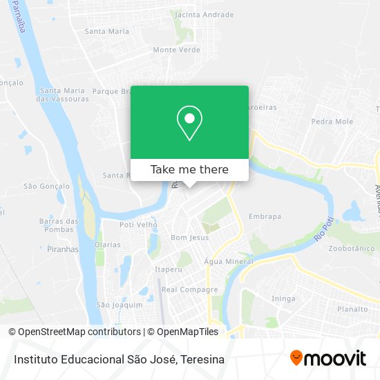 Instituto Educacional São José map