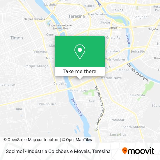 Socimol - Indústria Colchões e Móveis map