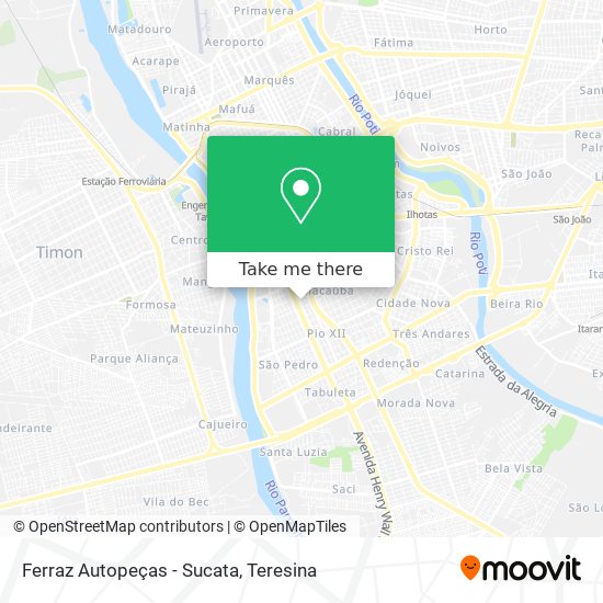 Ferraz Autopeças - Sucata map