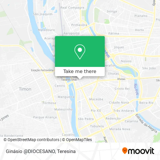 Ginásio @DIOCESANO map