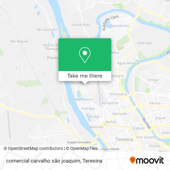 comercial carvalho são joaquim map