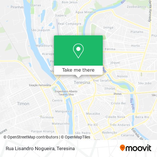 Rua Lisandro Nogueira map