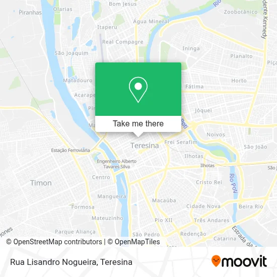 Rua Lisandro Nogueira map