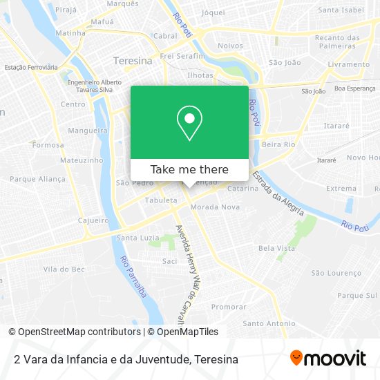2 Vara da Infancia e da Juventude map
