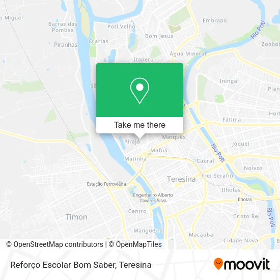 Reforço Escolar Bom Saber map