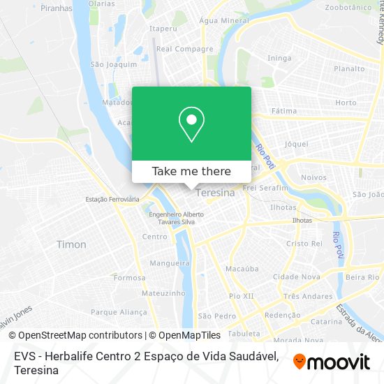 EVS - Herbalife Centro 2 Espaço de Vida Saudável map