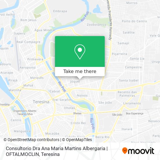 Consultorio Dra Ana Maria Martins Albergaria |  OFTALMOCLIN map