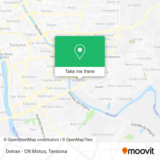 Detran - CN Motos map