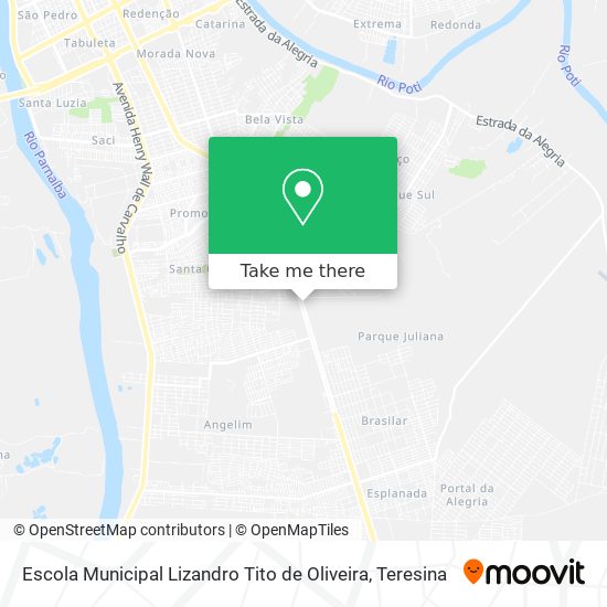 Escola Municipal Lizandro Tito de Oliveira map