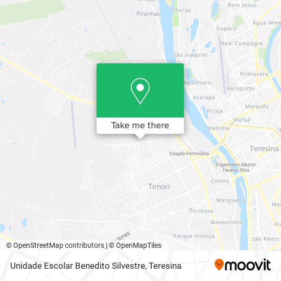 Unidade Escolar Benedito Silvestre map