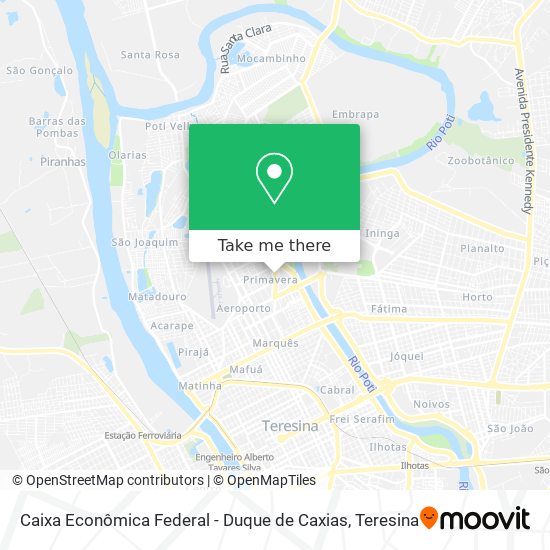 Caixa Econômica Federal - Duque de Caxias map