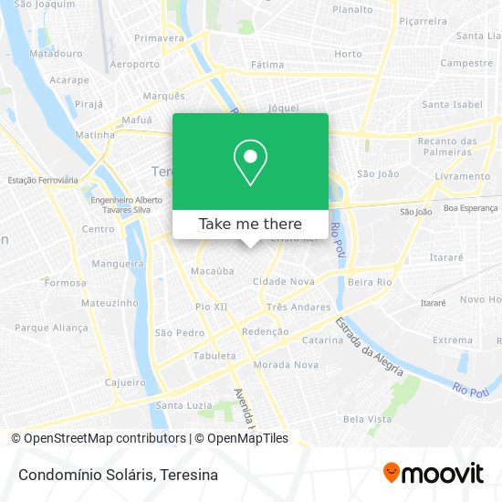 Condomínio Soláris map