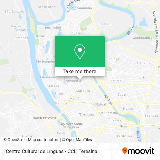 Centro Cultural de Línguas - CCL map