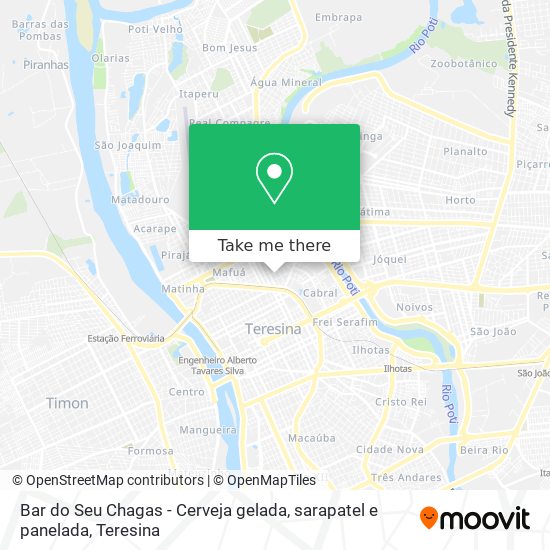 Bar do Seu Chagas - Cerveja gelada, sarapatel e panelada map