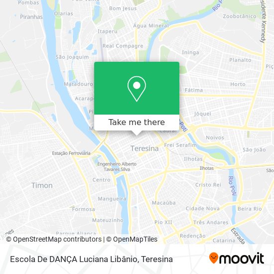 Escola De DANÇA Luciana Libânio map