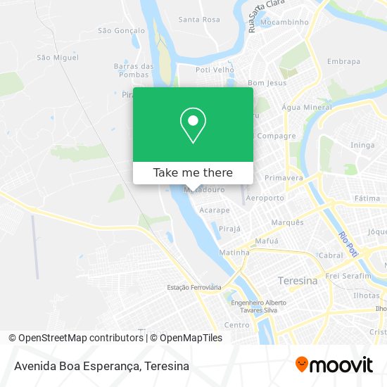 Avenida Boa Esperança map