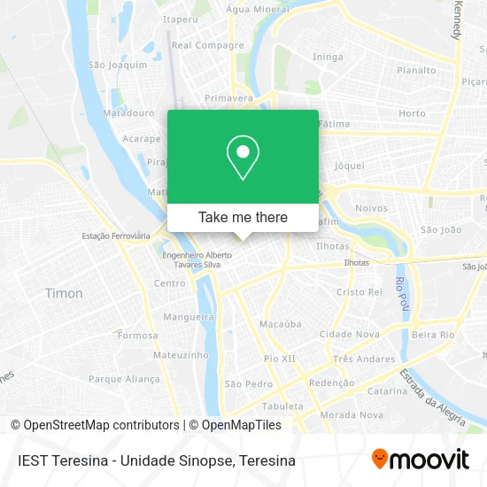 IEST Teresina - Unidade Sinopse map