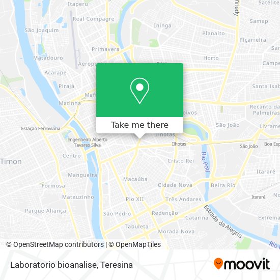 Laboratorio bioanalise map