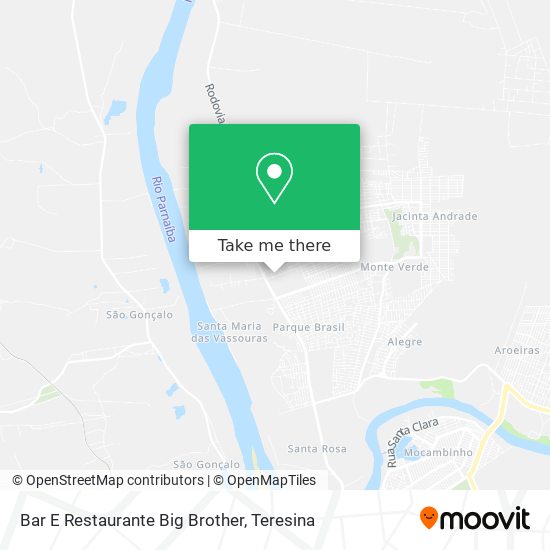 Bar E Restaurante Big Brother map