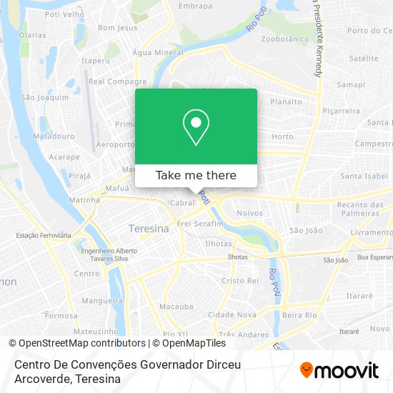 Centro De Convenções Governador Dirceu Arcoverde map