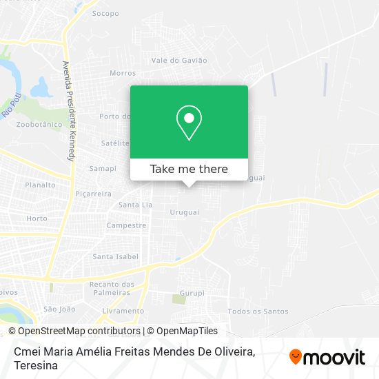 Cmei Maria Amélia Freitas Mendes De Oliveira map