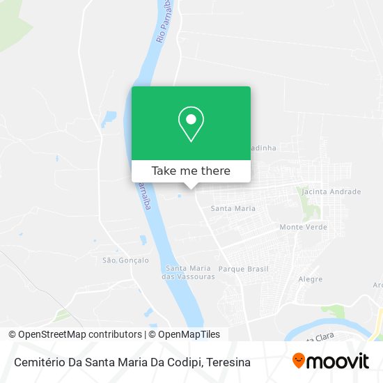 Cemitério Da Santa Maria Da Codipi map