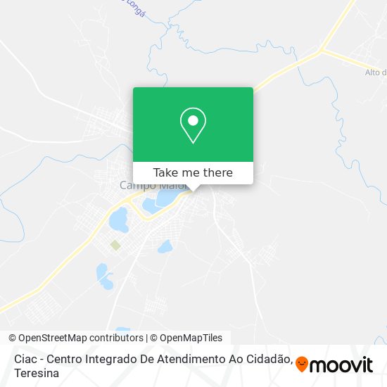 Ciac - Centro Integrado De Atendimento Ao Cidadão map