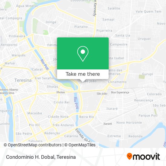 Condomínio H. Dobal map