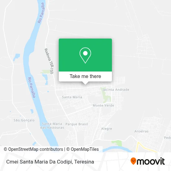 Cmei Santa Maria Da Codipi map