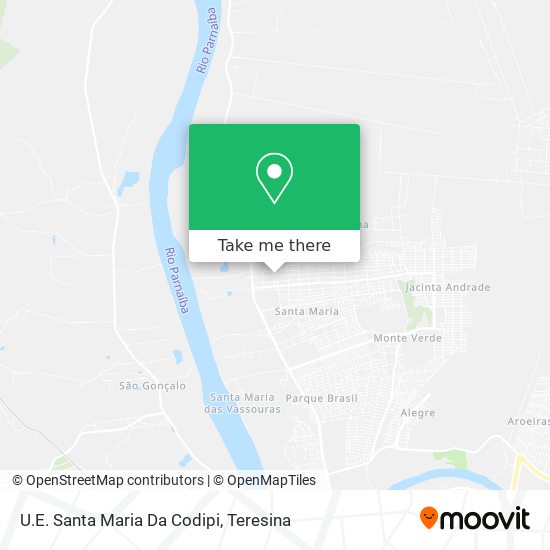 U.E. Santa Maria Da Codipi map