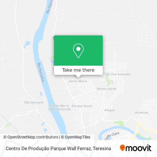 Centro De Produção Parque Wall Ferraz map