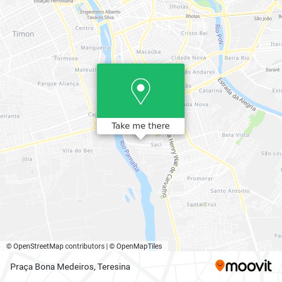 Praça Bona Medeiros map