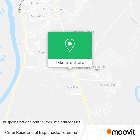 Cmei Residencial Esplanada map