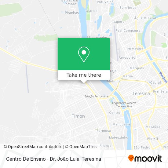 Centro De Ensino - Dr. João Lula map