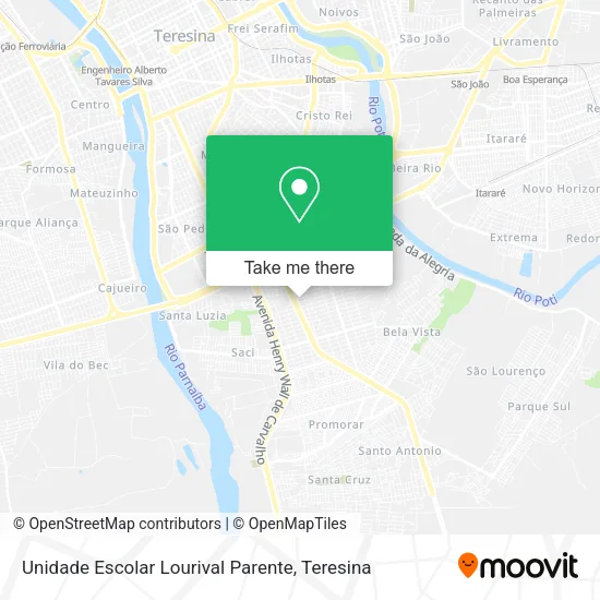 Unidade Escolar Lourival Parente map