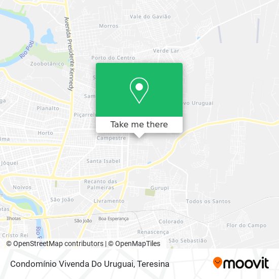 Condomínio Vivenda Do Uruguai map