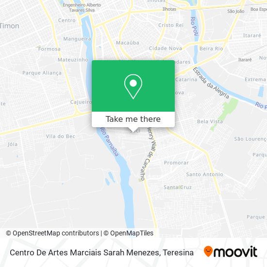 Centro De Artes Marciais Sarah Menezes map