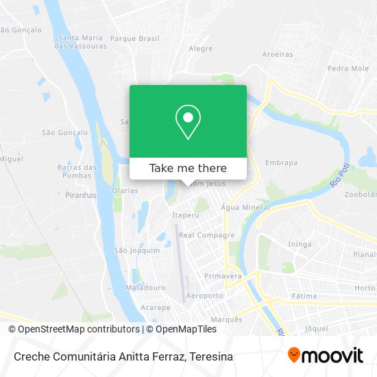 Creche Comunitária Anitta Ferraz map